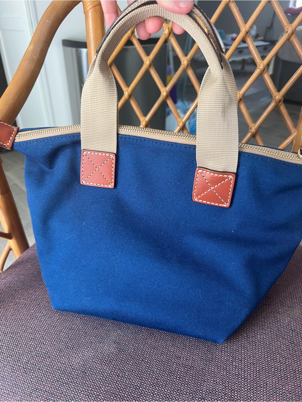 Dooney & Bourke Crossbody Canvas Satchel 20 - Picture 2 of 5